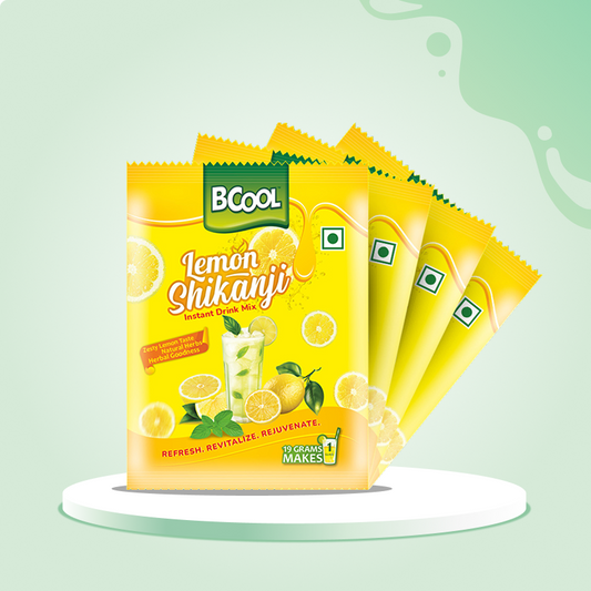 BCOOL Lemon Shikanji - Instant Drink Powder